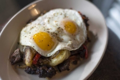 J-Bird Brunch Brisket Hash